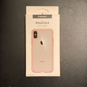 *NEW IN BOX* Spigen Rose Crystal iPhone Xs/X Case